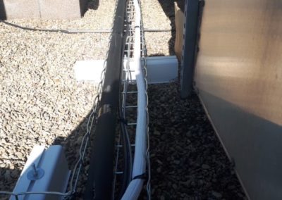 Raccordements des VRV et passages des tubes