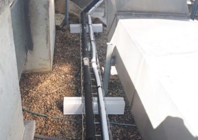 Raccordements des VRV et passages des tubes